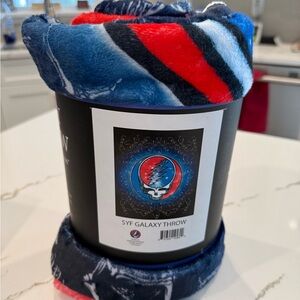 Grateful Dead SYF Galaxy Throw Blanket